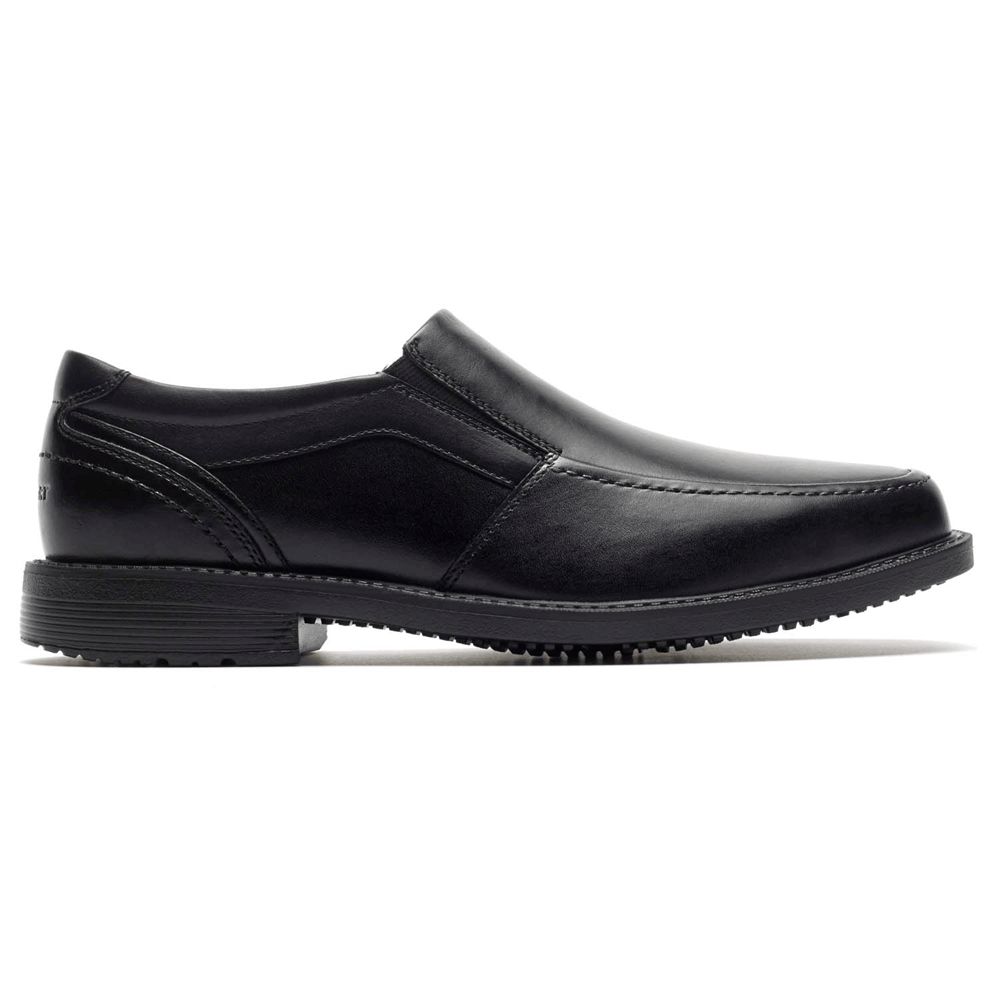 Slip-Ons Barbati Rockport Style Leader 2 Moc Toe Negrii - Romania 2970-IWECT